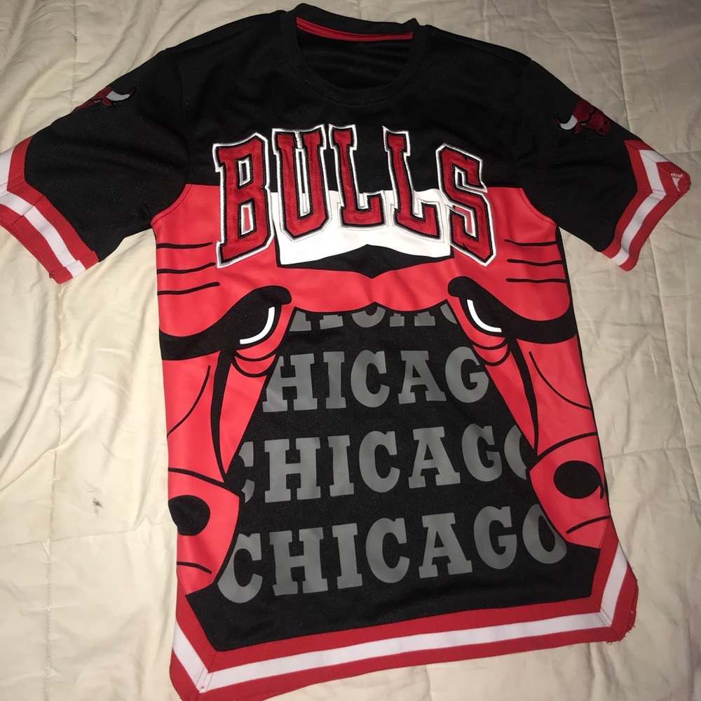 Chicago Bulls Jersey Tee Hybrid